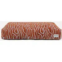 DOGGUO Orthopedisch Hondenkussen - M 85x55 cm - Hondenmatras - Honden Kussen voor Hond - Zachte Hondenbed - Wasbare Hoes - Memory Foam Hondenmand - Dog Bed - Coussin Chien - Brown Blue