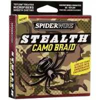 Spiderwire Stealth Camo - Gevlochten Lijn - Vislijn Dyneema - Visdraad - 0,10mm 6,20kg 110m