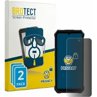BROTECT - privacy screenprotector voor Fossibot F110L - Folie Beschermfolie Blauwlichtfilter 2 Stuks