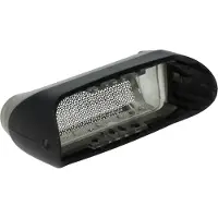 VHBW 2x scheerfolie-vervangingsset voor Braun 81272884, 65734720, 65734708, 65734707, 81519177, 81387934, 81272936 voor elektrische scheerapparaten + frame, zwart/zilver