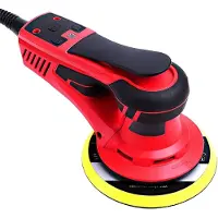 Happiq Schuurmachine - Elektrisch, borstelloze motor, variabele snelheid, orbitale werking, Orbit 5.0MM - voor houtbewerking en hobby-projecten