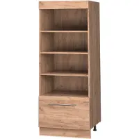 Vicco Keukenrek Fame-Line, Goudkleurig Eiken/Goudkleurig Eiken, 60 cm