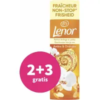Lenor 2+3 gratis2+2 gratis: In-Wash Geurbooster Gouden Orchidee 19 wasbeurten 235 gr