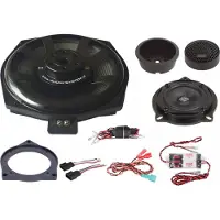 Audio System XFIT BMW UNI 200mm 3-Way Part-Active Composet – Pasklare Speaker Upgrade Plug en Play BMW E & F Serie Universeel Frontsysteem