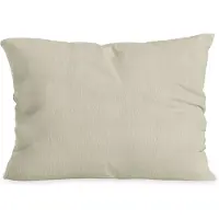 Zelesta Special Seersucker Kussensloop Set van 2 - Amandelmelk Beige 60x70cm