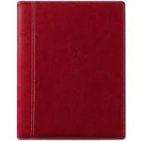 Brepols bureau agenda 2027 - CONCORDE [0.240] - PALERMO + ABC - Bureau agenda - 1 week op 2 pagina's - Weekoverzicht - Gespiraleerd - Rood - 21 x 27 cm