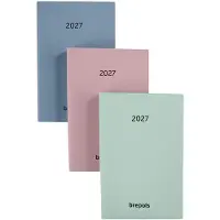 Brepols agenda 2027 - TRADE [0.814] - SUNRISE - Zakagenda - 1 dag op 1 pagina - Dagoverzicht - Roze - 7.7 x 12 cm/Klein formaat!!