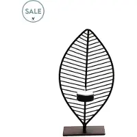 Vase the World Waxinelichtjeshouder Minas | Small | Brons | L13 x B6 x H26 cm