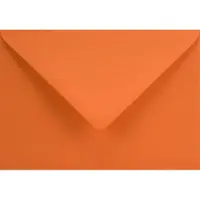 Netuno Gladde oranje enveloppen A6 - 125 x 175 mm - 25 stuks - NK natgelijmde - 115 gram - Sirio Color -