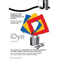 Jacquard iDye Fixatiemiddel Textielverf - Kleurfixeerder Stof - Textiel Verf Fixeermiddel - Voor Katoen Zijde en Viscose - 14 gram