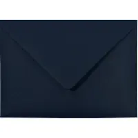 Netuno Ecologische blauwe enveloppen A6 - 125 x 175 mm - 25 stuks - NK natgelijmde - 120 gram - Materica -