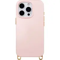 Selencia Rivièra MagSafe Backcover met afneembare haakjes voor de Apple iPhone 16 Pro - Sorbet Pink