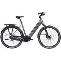 Altec Voltix - Elektrische Stadsfiets - Elektrische Damesfiets - 7 versnellingen - Middenmotor - Hydraulische schijfremmen - 28 inch - 50 cm - Grijs