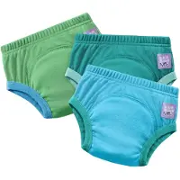 Bambino Mio Set van 3 herbruikbare zindelijkheidsbroekjes in Blauw | Sneller en met vertrouwen zindelijk worden |