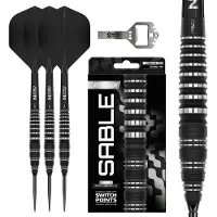 Red Dragon Sable Black Bomb Switch Point 90% - Dartpijlen