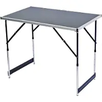 SP Campingtafel - 30kg Laadcapaciteit - Klaptafel - Campingtafel Inklapbaar - Zwart - 60cm x 100cm x 72cm