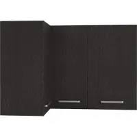Wasophoogte Keukenkast - Bovenkast keuken - Module O12 - 1150(D)*700(B)*770(H) mm - Zwart