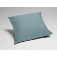 Yumeko Kussensloop Percal Katoen 65x65 Blauw - Eco, Bio & Fairtrade