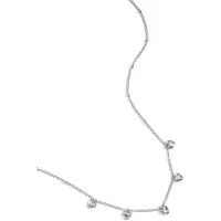 Yehwang Minimalistische ketting met kleine hartjes - Goudkleur