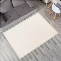 TT Home Kruipmat babykamer tapijt speelmat kinderen effen kleuren antislip pluizig