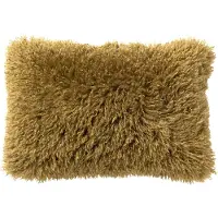 Dutch decor IBBY - kussenhoes 40x60 cm - gerecycled - fluffy - Green Moss - groen - met rits - zonder binnenkussen