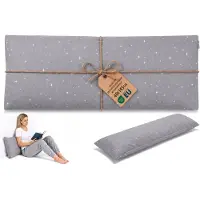 Totsy Baby Hoes voor Zwangerschapskussen 145cm Lang Kussen Voor Zijslapers Lichaamskussen Ideaal Voor Slaap Ondersteuning En Borstvoeding Perfect Voor Zwangere Vrouwen Oeko-Tex