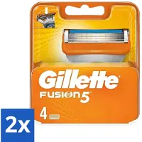 Gillette - Fusion 5 - Precisie en comfort - 4 Navulscheermesjes - Voordeelverpakking - 2 stuks
