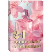 Sentio Luxe Adventskalender met 24 mini flesjes parfum - Rose Fles