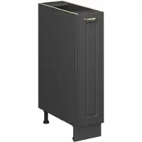 Vicco Apotheekkast Fame-Line, Anthrazit-Gold Landhaus/Antraciet, 20 cm zonder werkblad