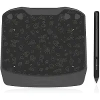 DNA Tekentablet - Teken Tablet - Tekenpad - Zwart - 19cm x 18cm x 1cm