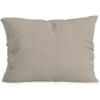 Zelesta Special Seersucker Kussensloop Set van 2 - Warmgrijs 60x70cm