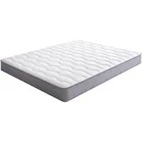 OKWISH Binnenveringmatras 140x200 cm - H3 Stevig Ligcomfort - Ergonomische Drukverlichting Voor Lendenen - Gerold Geleverd - Wit - 20 cm