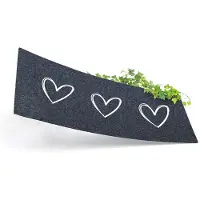 Famanu – Deurmat met harten, machinewasbaar en antislip, 75x30 cm