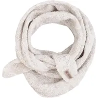 Knit Factory Yuna Mini Driehoeksjaal - Beige - 125x35 cm