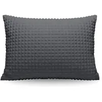 Zelesta Special Teddy Check Kussensloop Set van 2 - Antraciet 60x70cm