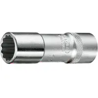 Gedore D 19 L 10 6141140 Dopsleutelinzetstuk 10 mm 10 mm 1/2 (12,5 mm)