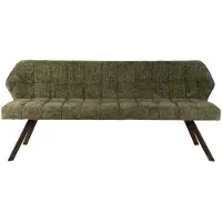 AnLi Style Eetkamerbank Raster groen-bruin