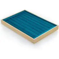 AW Gifts Seven Line Ring Display Tray 35x24cm