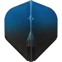 L-Style EZ L1 Standard 2-Tone Black Blue - Dart Flights