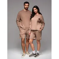 OMBRE Set - Katoen - Effen Koffie U1 (XS-S)