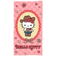 Hello Kitty Cowboy Strandlaken 70x140 cm