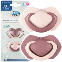 Canpol Babies Canpol baby's Pure Color siliconen speentjes 0-6m, 2 stuks