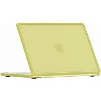 Mobigear Laptophoes geschikt voor Apple MacBook Neo 13 Inch (2026) Hoes Hardshell Laptopcover MacBook Case | Matte Ultra - Citrus yellow - Model A3404 | Geel