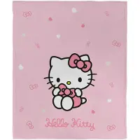 Hello Kitty Fleeceplaid Cute - 125 x 150 cm - Polyester