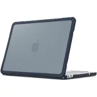 Mobigear Laptophoes geschikt voor Apple MacBook Neo 13 Inch (2026) Hoes Hardshell Laptopcover MacBook Case | Shockproof Pro - Indigo - Model A3404 | Blauw