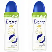 Dove Deo Spray Compressed - 2 x 100 ml