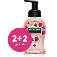 Palmolive 2+2 Gratis: Handzeep Luxury Foam Raspberry Blackcurrant 250 Ml