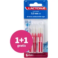 Lactona EasyGrip Interdentaal Ragers 3mm rood - 5 stuks