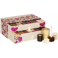 WDMT Luxe Geurkaarsen Adventkalender – Geurkaarsen Cadeauset in 2-Laden Geschenkdoos – Kerst Advent Calendar met Diverse Kaarsen – Sfeervol Cadeau voor Vrouw, Interieur & Feestdagen