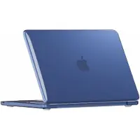 Mobigear Laptophoes geschikt voor Apple MacBook Neo 13 Inch (2026) Hoes Hardshell Laptopcover MacBook Case | Crystal Case - Indigo - Model A3404 | Blauw